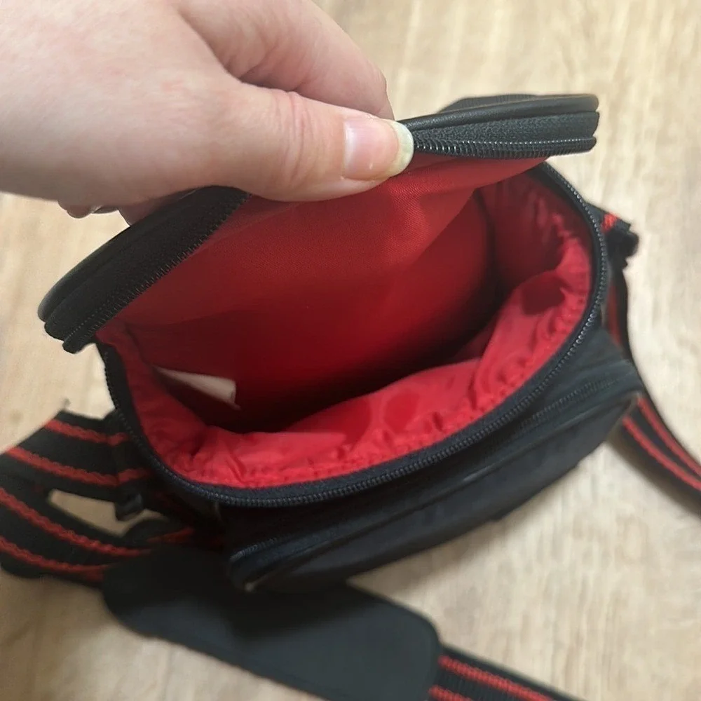 RYKA | Vintage Black Red Adjustable Padded Film Video Photo Camera Bag,‎ AF-170